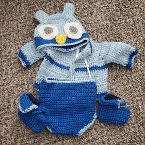 Baby Boy Crochet Newborn Set